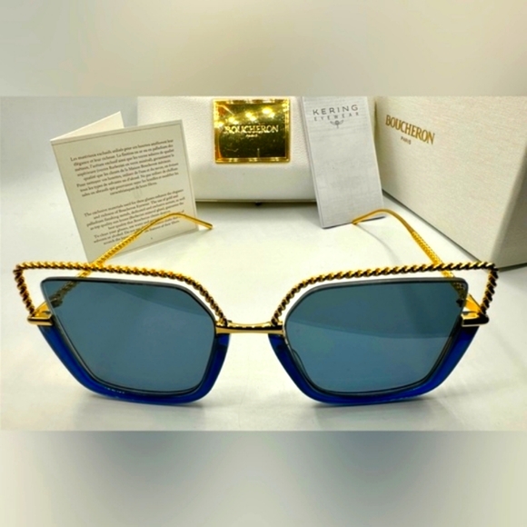 🏆Boucheron 18K Gold Plated BC0067S 003, size 53-20-135‼️ - Picture 12 of 15